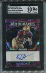 2024 Keon Coleman Panini Prizm Draft Picks PURPLE ICE ROOKIE AUTO 05/99 AUTOGRAPH RC SGC 9/10 #DPA-KCN Buffalo Bills 0138