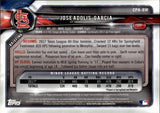 2018 Jose Adolis Garcia Bowman Chrome 1ST BOWMAN AUTO AUTOGRAPH #CPA-BW St. Louis Cardinals