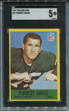 1967 Forrest Gregg Philadelphia SGC 5 #77 Green Bay Packers 8170