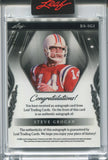 2025 Steve Grogan Leaf Sports Heroes PURPLE ICE AUTO 04/15 AUTOGRAPH #BA-SG1 New England Patriots