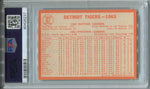 1964 Team Stats Topps PSA 5 #67 Detroit Tigers 6237