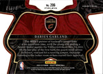 2022-23 Darius Garland Panini Select WHITE DISCO 74/75 COURTSIDE #206 Cleveland Cavaliers