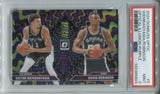 2024-25 Victor Wembanyama David Robinson Donruss Optic OPTICAL ILLUSION PURPLE PSA 9 #5 San Antonio Spurs 5903