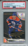 2023-24 Leon Draisaitl Upper Deck SP Authentic MYSTERY BLACK AUTO AUTOGRAPH SP PSA 7 #5 Edmonton Oilers 7861