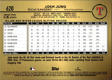 2024 Josh Jung Topps Series 2 GOLDEN MIRROR IMAGE VARIATION #620 Texas Rangers