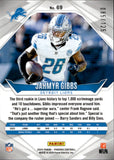 2024 Jahmyr Gibbs Panini Phoenix PURPLE LAZER 085/125 #69 Detroit Lions
