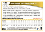 2013 Andrew McCutchen Topps SP PHOTO VARIATION #122 Pittsburgh Pirates
