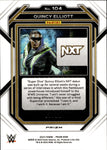 2023 Quincy Elliottt Panini Prizm WWE ROOKIE BLUE SHIMMER SP 07/11 RC #104 NXT