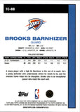 2025-26 Brooks Barnhizer Topps Chrome SILVER PACK GOLD ROOKIE 41/50 RC #TC-BB Oklahoma City Thunder
