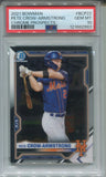 2021 Pete Crow-Armstrong Bowman Chrome PROSPECT PSA 10 #BCP22 New York Mets 2983