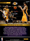 2012-13 Kobe Bryant Pau Gasol Panini Threads TALENTED TWOSOMS #5 Los Angeles Lakers
