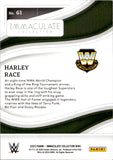 2023 Harley Race Panini Immaculate RUBY RED FOIL 25/35 #61 WWE HOF