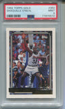 1992-93 Shaquille O'Neal Topps GOLD ROOKIE RC PSA 9 #362 Orlando Magic HOF 0572