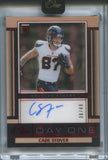2024 Cade Stover Panini One DAY ONE RED ROOKIE AUTO 38/49 AUTOGRAPH #143 Houston Texans