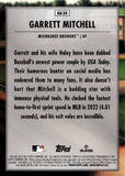 2023 Garrett Mitchell Topps Update Series ROOKIE HOME FIELD ADVANTAGE RC #HA-24 Milwaukee Brewers