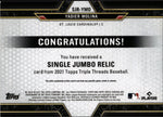 2021 Yadier Molina Topps Triple Threads JERSEY 20/48 RELIC #SJR-YMO St. Louis Cardinals