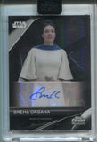 2023 Simone Kessell as Breha Organa Topps Chrome Black Star Wars AUTO AUTOGRAPH #A-KE