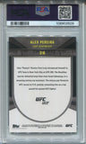 2024 Alex Pereira Topps UFN NYC BLUE 28/49 PSA 9 #28 Light Heavyweight 3509