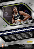 2025 Teaira McCowan Panini Prizm WNBA GOLD SEISMIC 09/10 #48 Dallas Wings