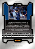 2024 Pete Crow-Armstrong Panini Prizm RED ICE ROOKIE Chicago Cubs #203