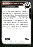 2023 Topps Chrome Star Wars Autograph Vivien Lyra Blair as Princess Leia Organa #17