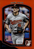2025 Coby Mayo Topps Series 2 COSTCO FLAGSHIP EDITION ORANGE FOIL ROOKIE 20/25 RC #47 Baltimore Orioles
