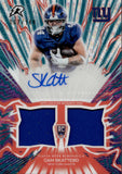2025 Cam Skattebo Topps Resurgence AMPED UP ROOKIE DUAL JERSEY AUTO 067/149 AUTOGRAPH RELIC RC #AU-CS New York Giants