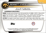 2025-26 Bennett Stirtz Bowman University Chrome YELLOW ICE 1ST BOWMAN ROOKIE RC 43/75 #BCP-90 Oklahoma City Thunder