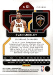 2021-22 Evan Mobley Panini Prizm ORANGE ICE ROOKIE RC #325 Cleveland Cavaliers