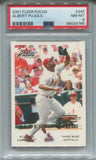 2001 Albert Pujols Fleer Focus ROOKIE 256/999 RC PSA 8 #245 St. Louis Cardinals 4765