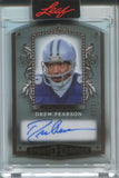 2025 Drew Pearson Leaf Sports Heroes HALL HEROES BRONZE FOIL CLEAR AUTO 13/25 AUTOGRAPH #HH-DP1 Dallas Cowboys HOF