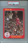 1985-86 Michael Jordan Star ROOKIE SLAM DUNK 5X7 RC PSA 4 #5 Chicago Bulls HOF 6737