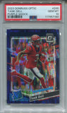 2023 Tank Dell Donruss Optic PURPLE SHOCK RATED ROOKIE RC PSA 10 #245 Houston Texans 7180