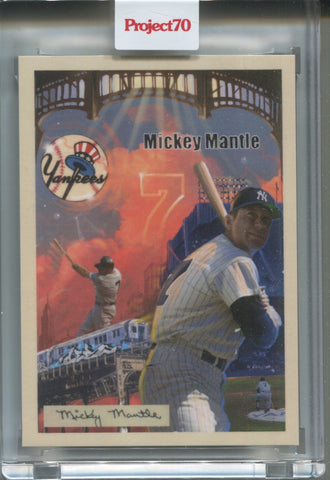 2021 Mickey Mantle Topps Project 70 CES 1954 TOPPS #260 New York Yankees HOF