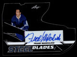 2025 Frank Mahovlich Leaf Metal PURPLE PILLAR STEEL BLADES AUTO 1/1 ONE OF ONE AUTOGRAPH #SC-FM1 Toronto Maple Leafs