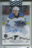 2018-19 Robert Thomas Upper Deck Clear Cut ROOKIE AUTO AUTOGRAPH RC #CCR-RT St. Louis Blues