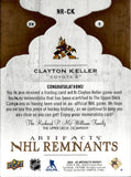 2021-22 Clayton Keller Upper Deck Artifacts NHL REMNANTS PREMIUM PATCH 16/25 RELIC #NR-CK Arizona Coyotes