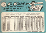 1965 Al Kaline Topps #130 Detroit Tigers BV $100