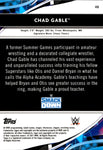 2021 Chad Gable Topps Finest BLUE REFRACTOR 023/150 #49 Friday Night Smackdown
