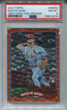 2024 Masyn Winn Topps 1989 DESIGN ORANGE FOIL ROOKIE 07/25 RC PSA 8 #89B58 St. Louis Cardinals 3214