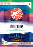 2017-18 John Collins Panini Court Kings FRESH PAINT ROOKIE AUTO AUTOGRAPH RC #FP1-JOC Atlanta Hawks