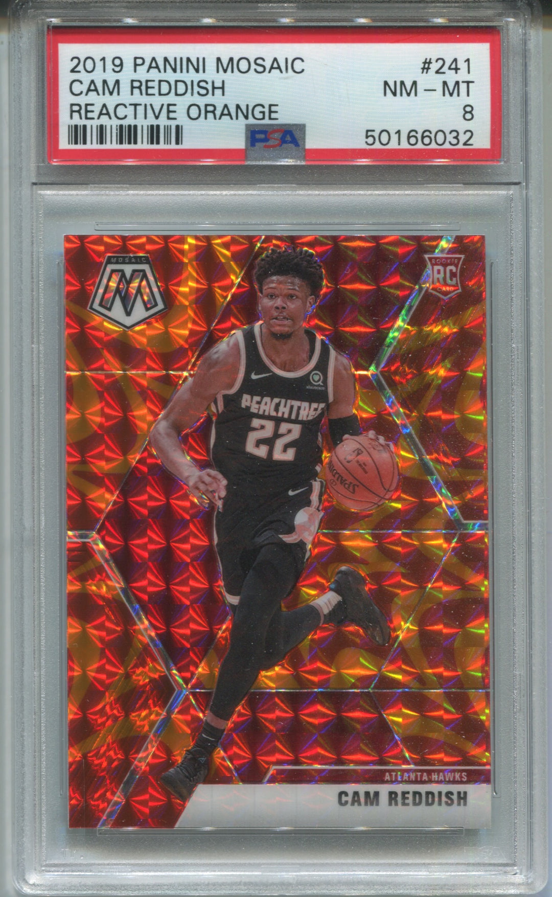 2019-20 Panini Mosaic - shops Reactive Blue #219 Ja Morant PSA 8