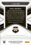 2023 Papa Shango Panini Immaculate MARKS OF GREATNESS GOLD FOIL AUTO 04/10 AUTOGRAPH #MG-PSH WWE HOF