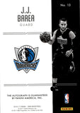 2016-17 J.J. Barrea Panini Noir AUTO 84/99 AUTOGRAPH #13 Dallas Mavericks