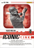 2019 Yadier Molina Panini Absolute ICONIC INK AUTO 1/3 AUTOGRAPH #IC-YM St. Louis Cardinals