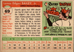 1955 Ed Bailey Topps #69 Cincinnati Reds BV $20