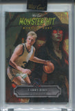 2025 Larry Bird Wild Card Monster Hunt Monster Hit GOLD LASER 1/1 ONE OF ONE #MHWH-LB Boston Celtics HOF