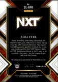 2023 Alba Fyre Panini Select WWE GOLD SIGNATURE SELECTIONS AUTO 09/10 AUTOGRAPH #SLA-FR NXT