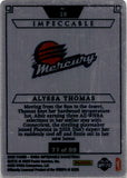 2025 Alyssa Thomas Panini Impeccable WNBA STAINLESS STARS 77/99 #19 Phoenix Mercury