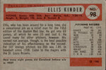 1954 Ellis Kinder Bowman #98 Boston Red Sox BV $20